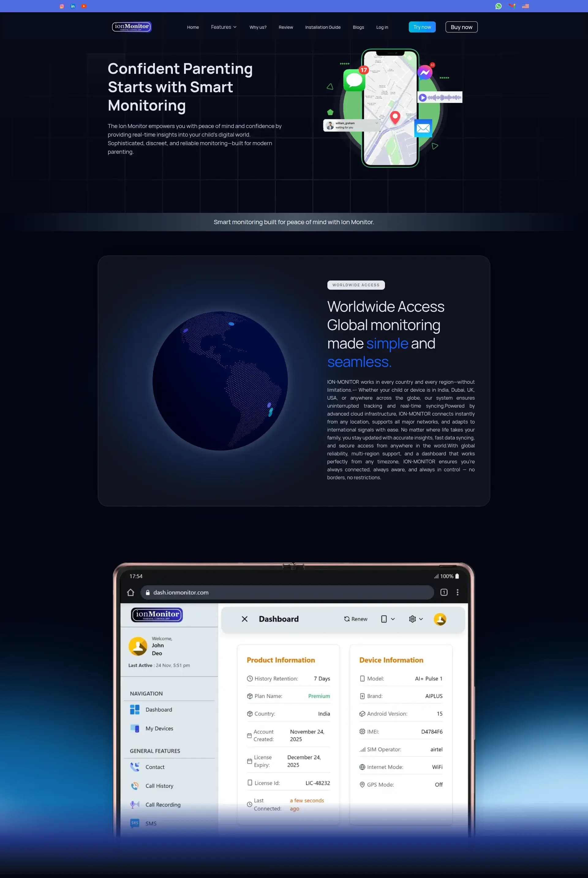 Ion monitor